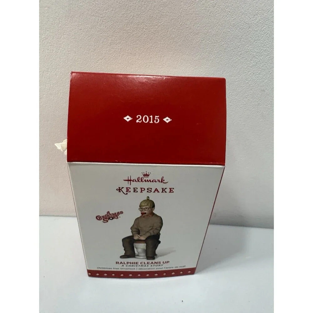 HALLMARK KEEPSAKE ORNAMENT A CHRISTMAS STORY RALPHIE CLEANS UP
